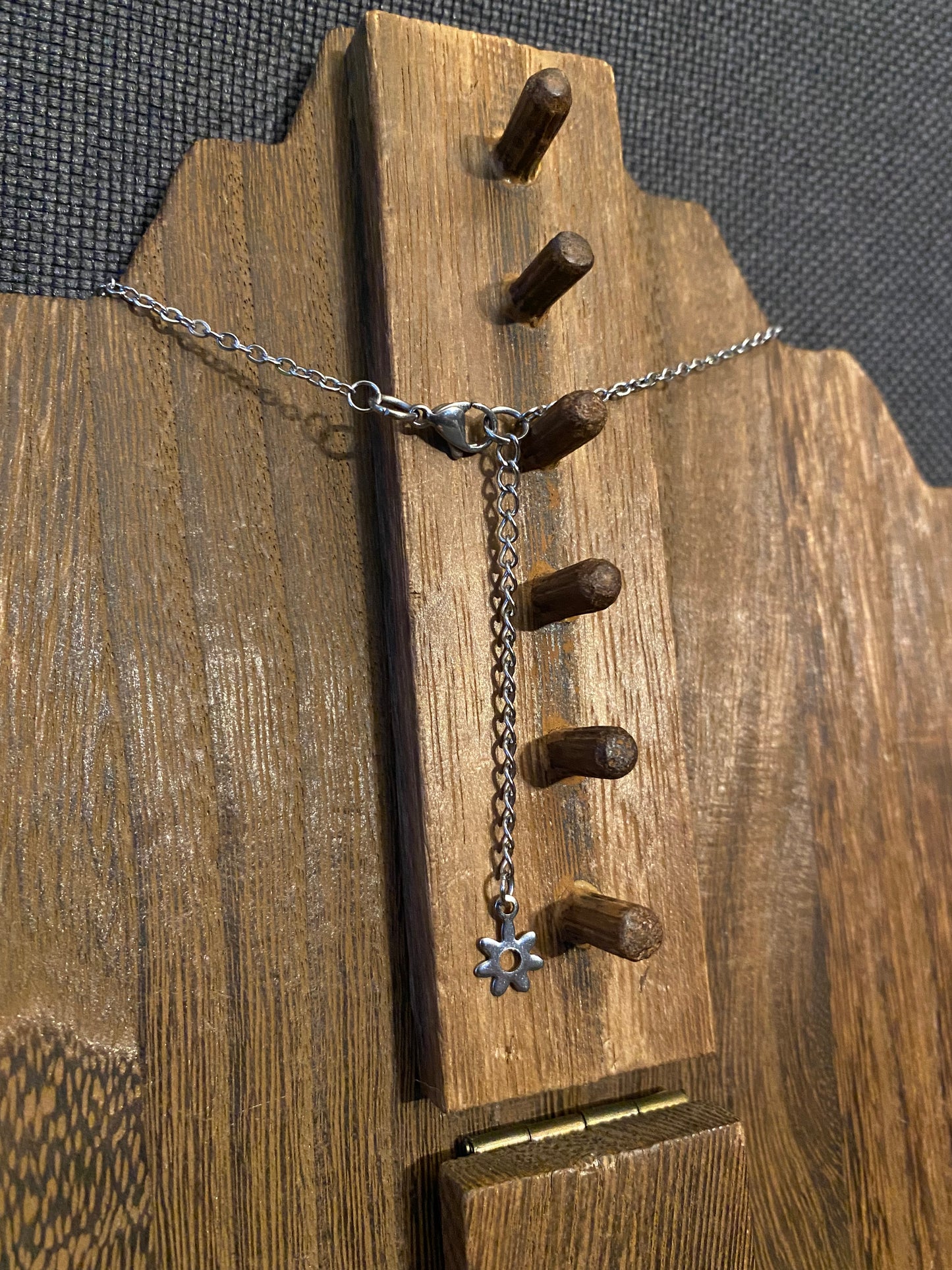 Amazonite Chip Lariat Necklace