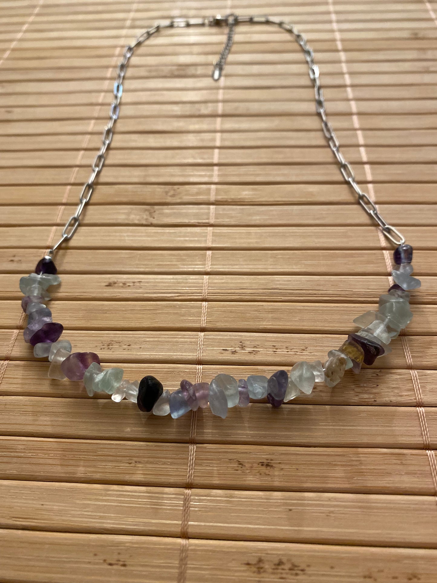 Fluorite Chip Necklace